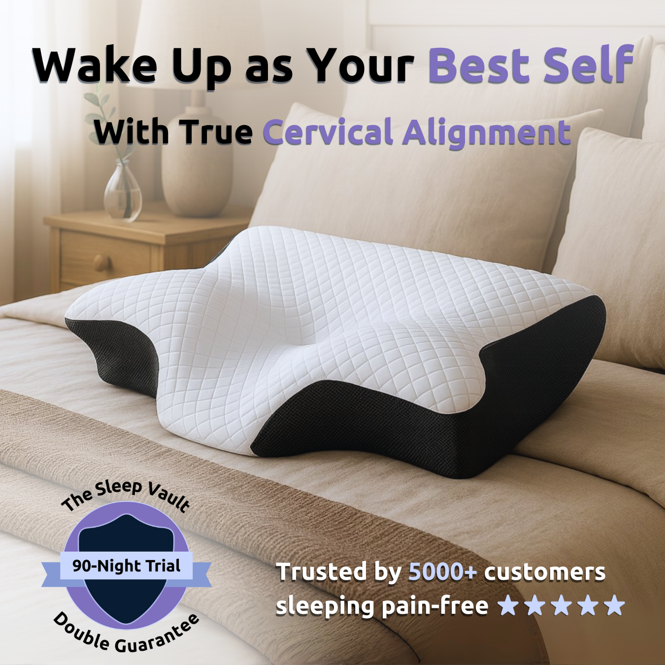 Oreiller Vault NeckRelief™